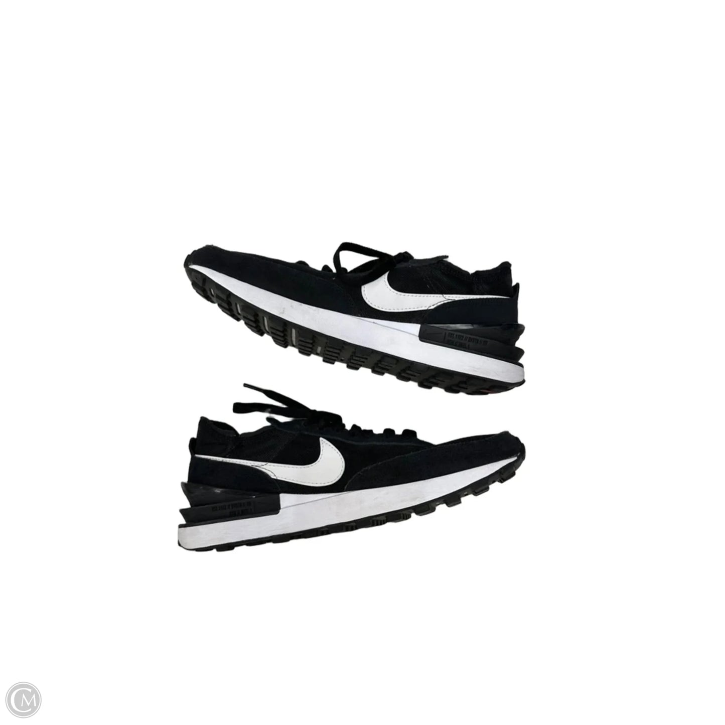 Shoes Athletic By Nike In Black & White, Size: 9.5