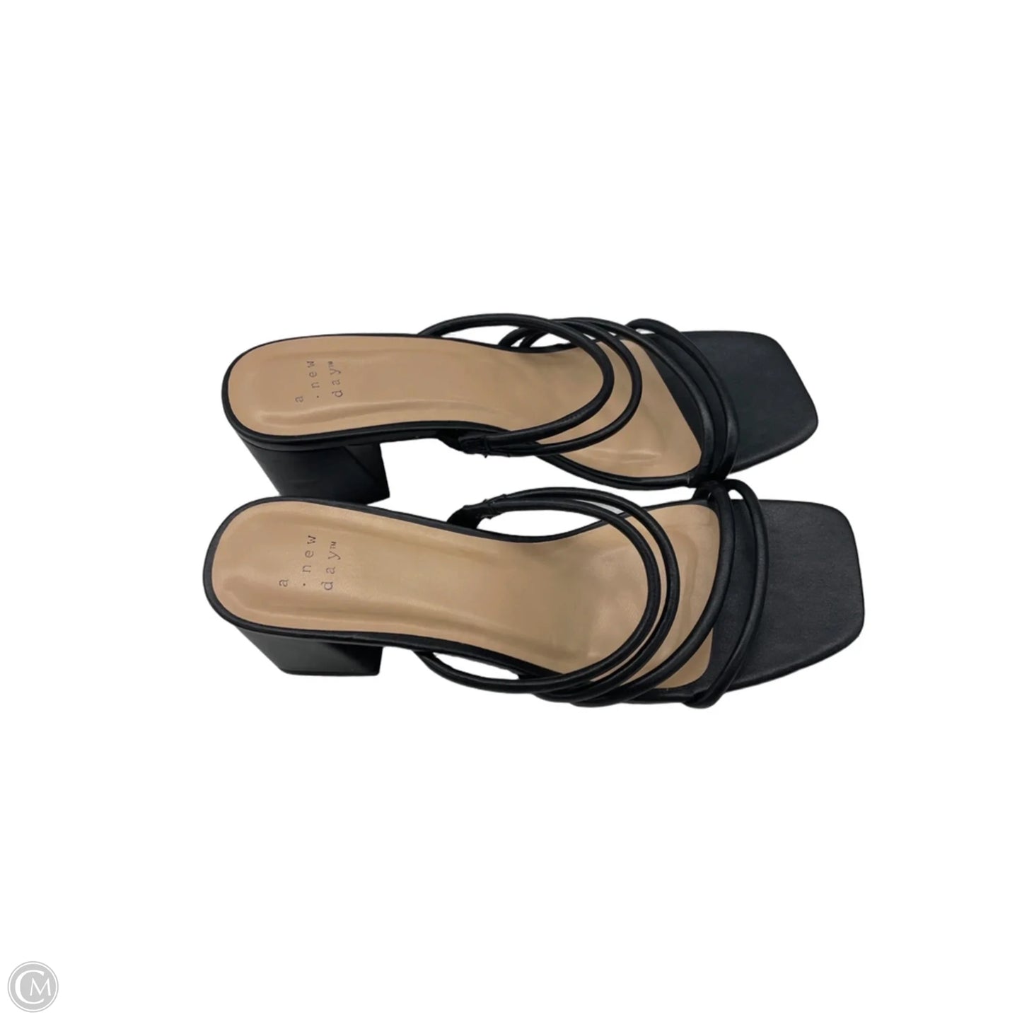 Shoes Heels Block By A New Day In Black, Size: 10