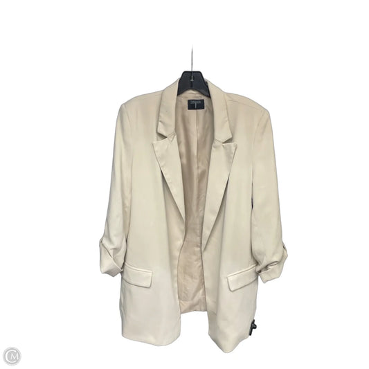 Blazer By Tahari In Beige, Size: L