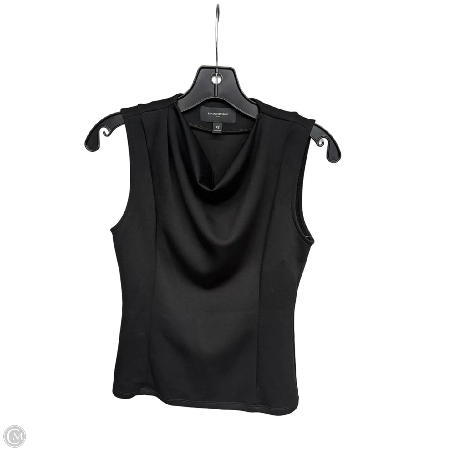 Top Sleeveless By Banana Republic In Black, Size: Xs