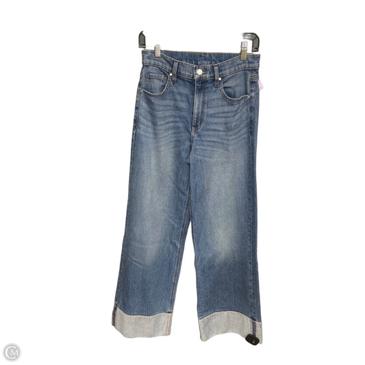Jeans Wide Leg By Level 99 In Blue Denim, Size: 4