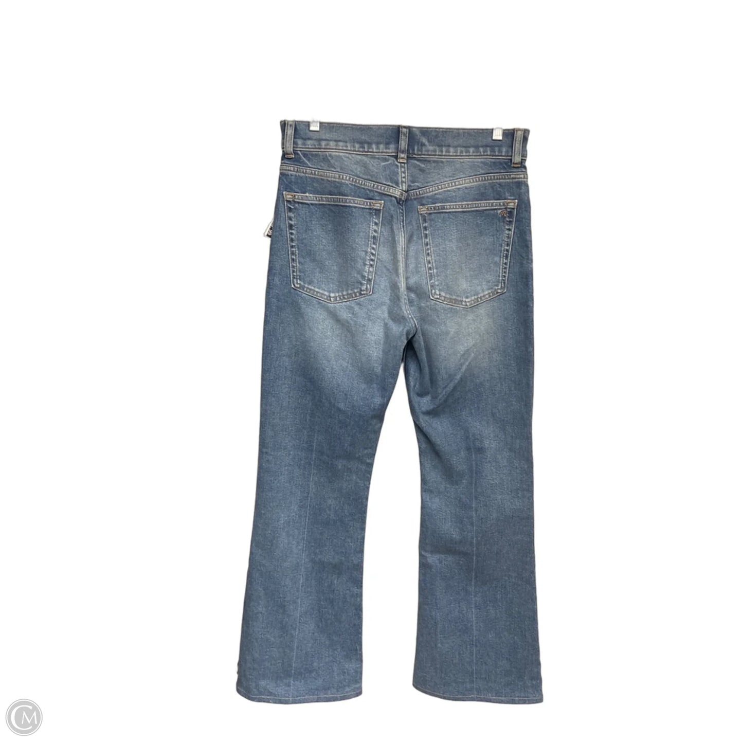 Jeans Flared By Madewell In Blue Denim, Size: 6