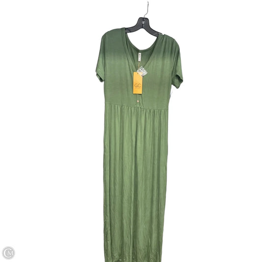 Dress Casual Maxi By Clothes Mentor In Green, Size: L
