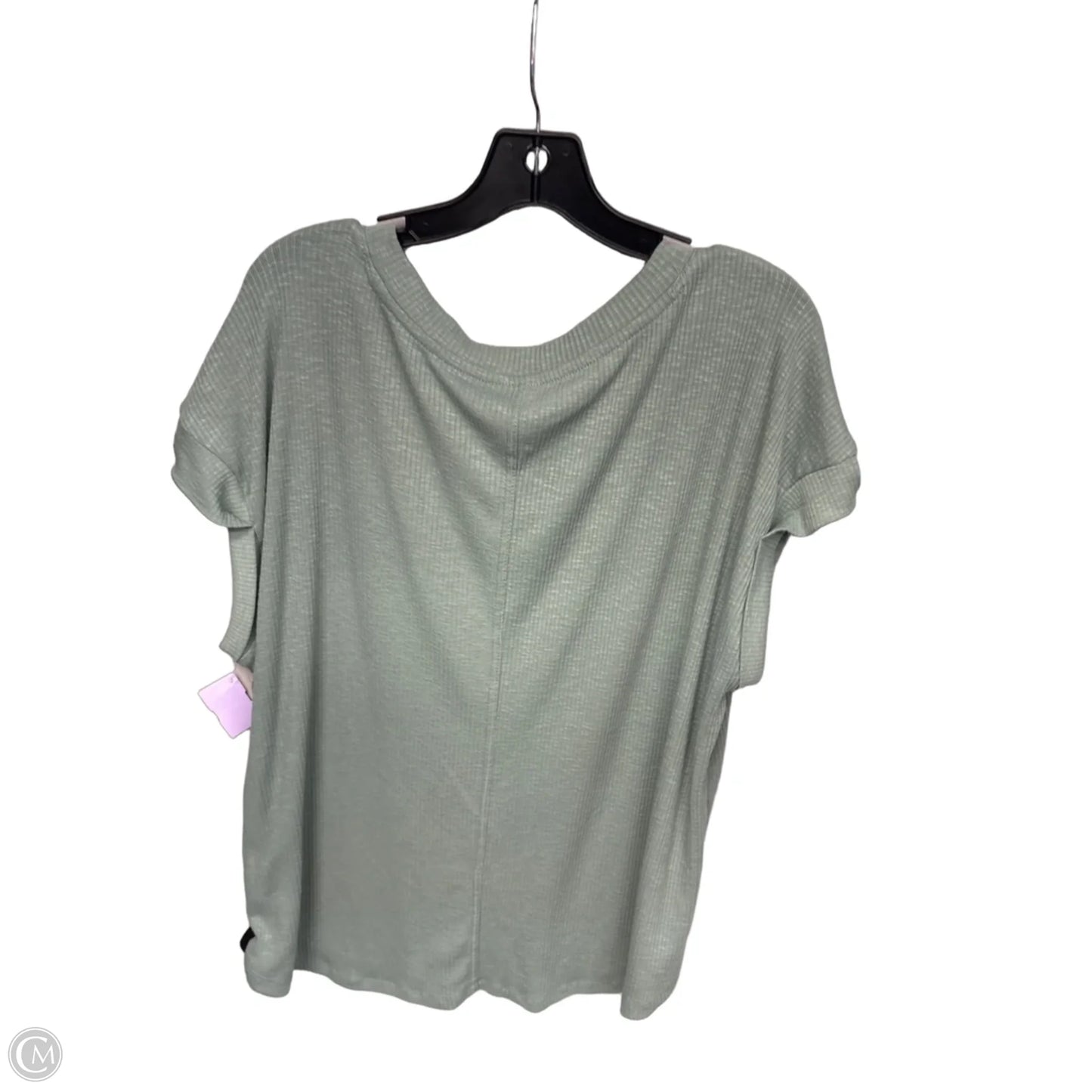 Top Short Sleeve By Maurices In Green, Size: Xl