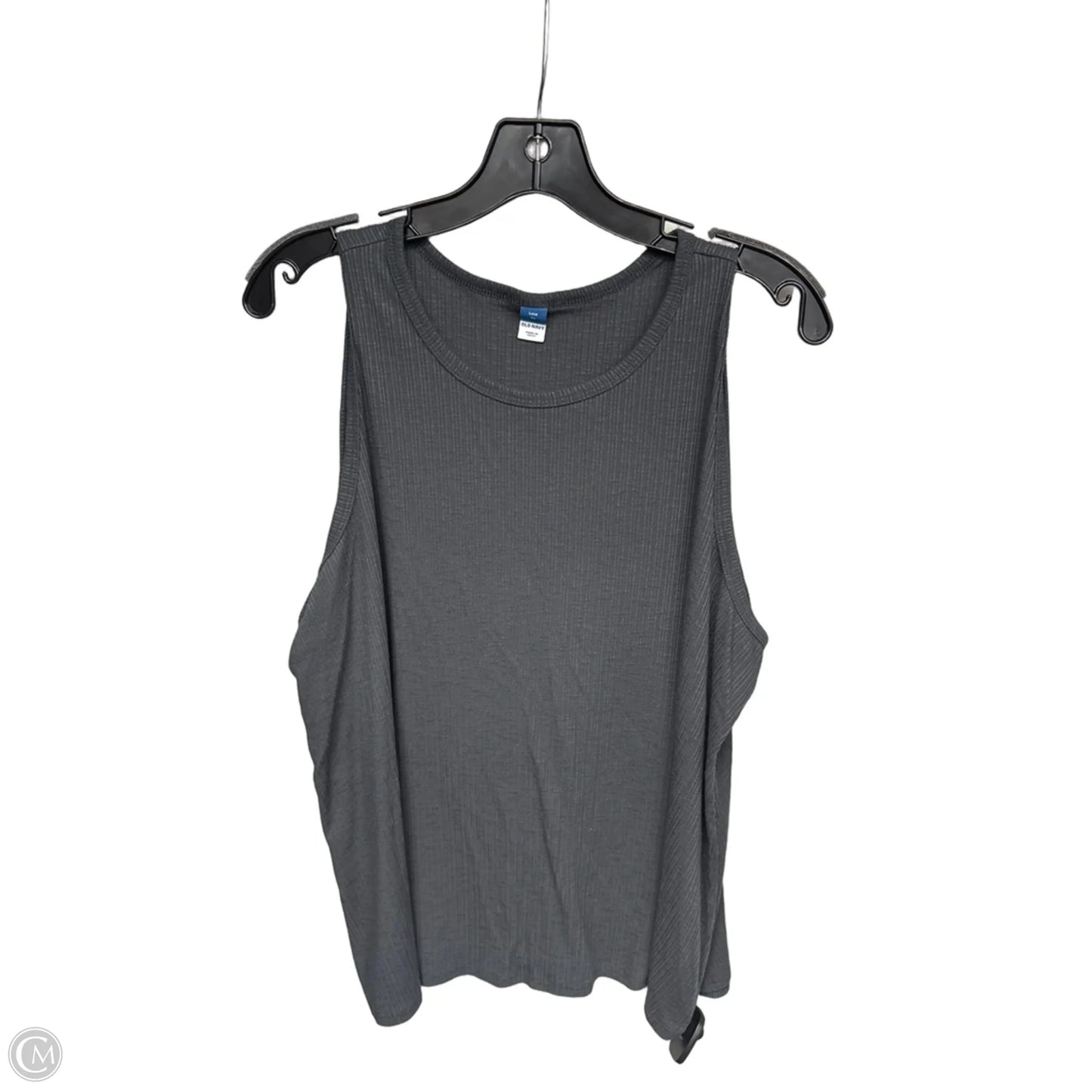 Top Sleeveless Basic By Old Navy In Grey, Size: Xl