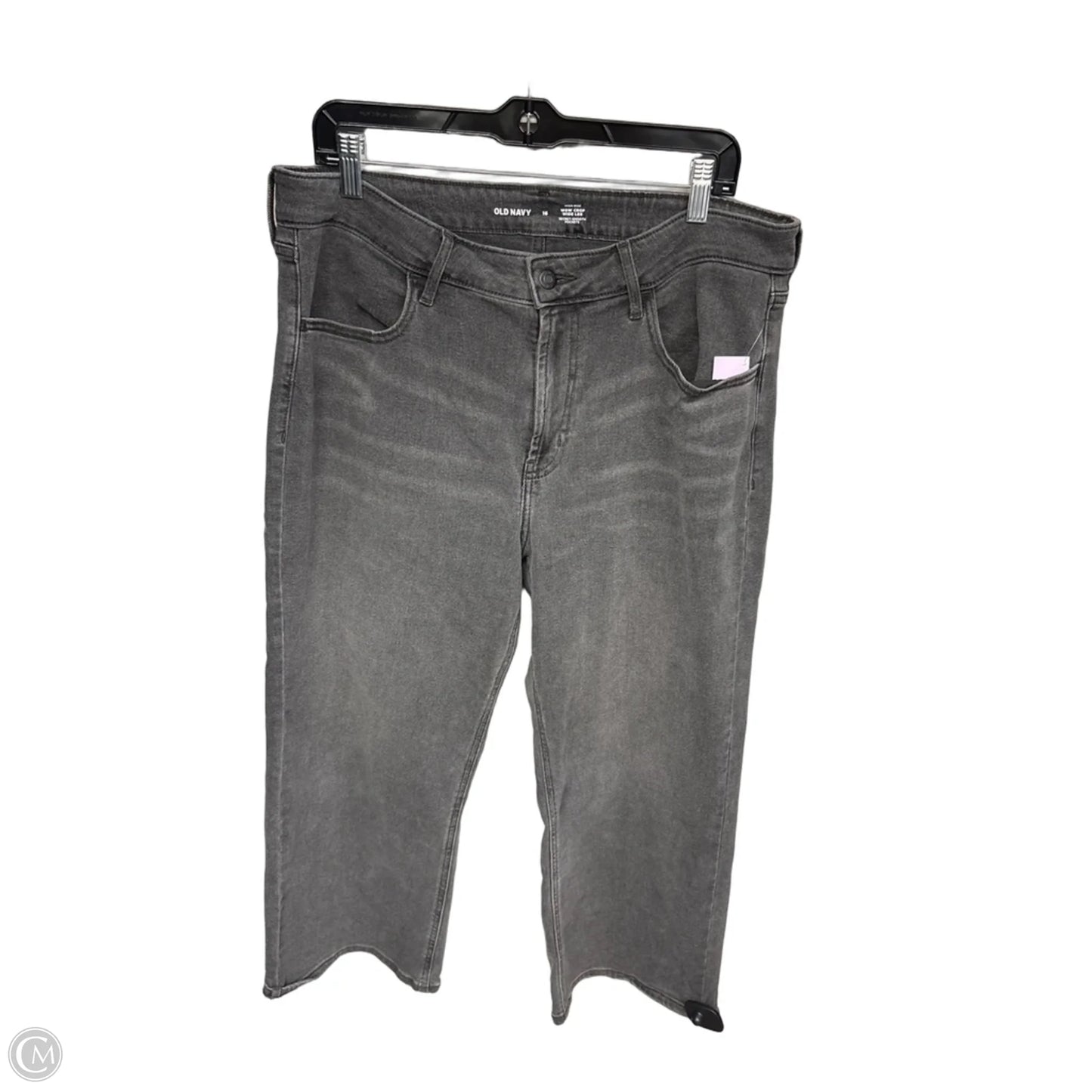Jeans Wide Leg By Old Navy In Grey, Size: 16