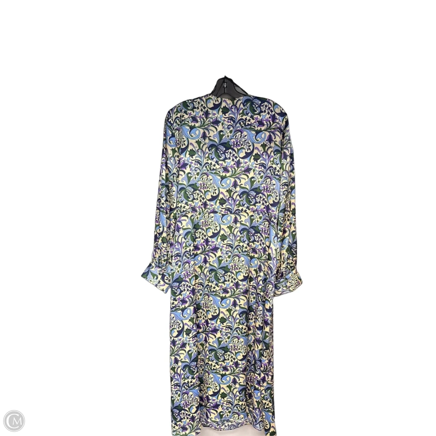 Dress Casual Maxi By H&m In Blue & Purple, Size: Xl