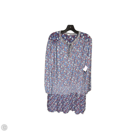 Dress Casual Short By Gap In Blue & Red, Size: Xl