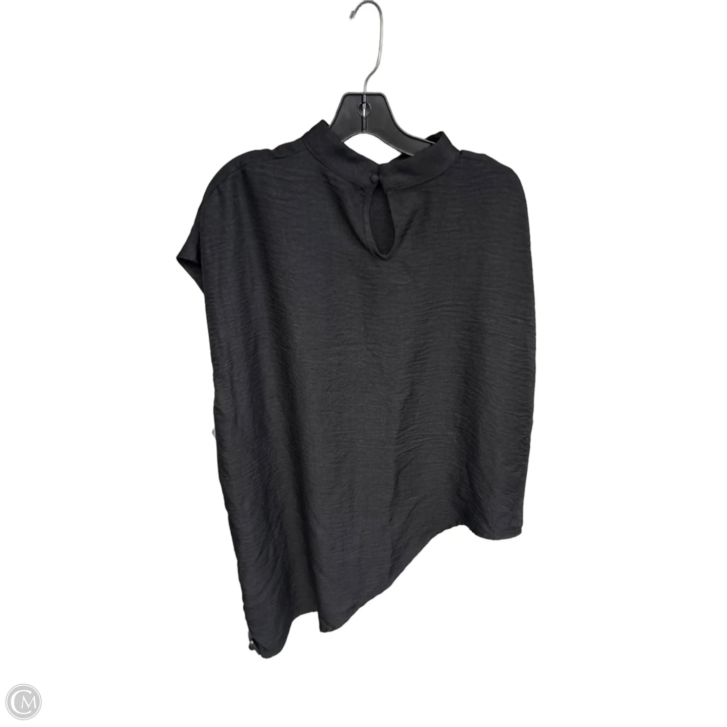 Top Short Sleeve By Shein In Black, Size: Xl