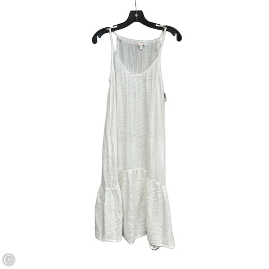 Dress Casual Midi By Sundry In White, Size: M