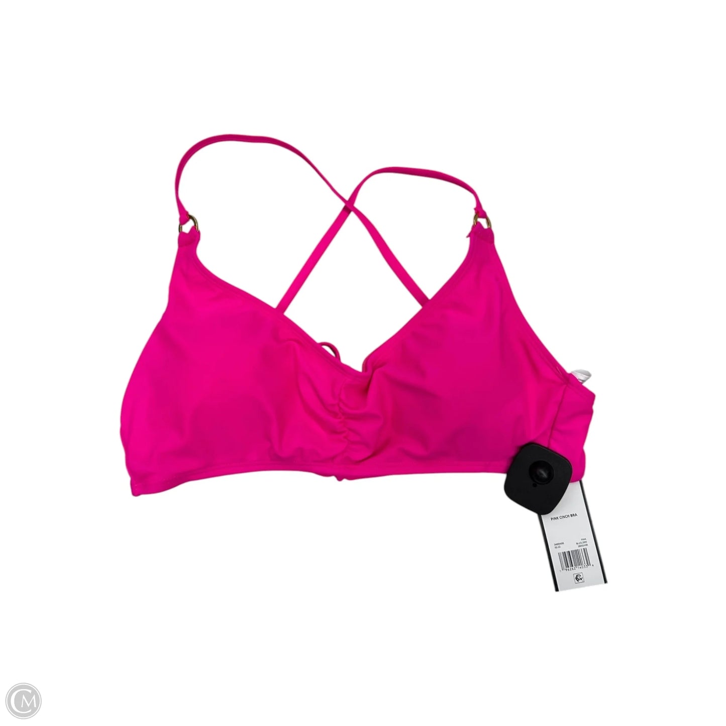 Swimsuit Top By Bcbg In Pink, Size: L
