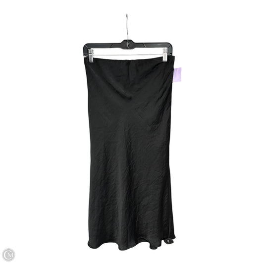 Skirt Midi By Clothes Mentor In Black, Size: Xl