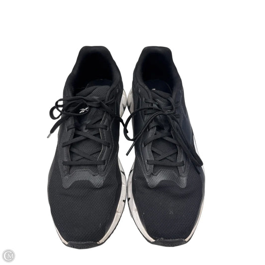 Shoes Athletic By Reebok In Black & White, Size: 8.5
