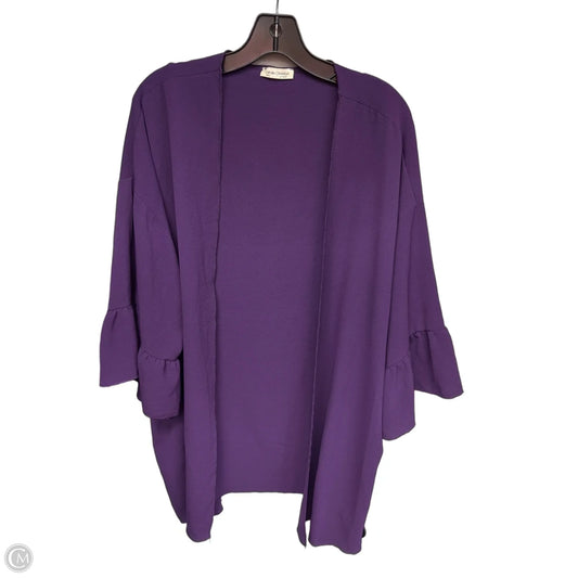 Shawl By Clothes Mentor In Purple, Size: Osfm