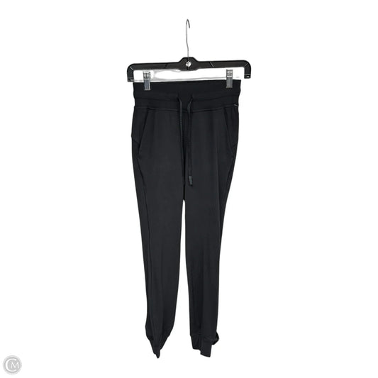 Athletic Pants By Lululemon In Black, Size: Xs