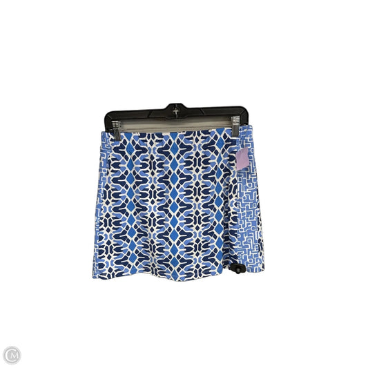 Skort By J Mclaughlin In Blue & White, Size: S