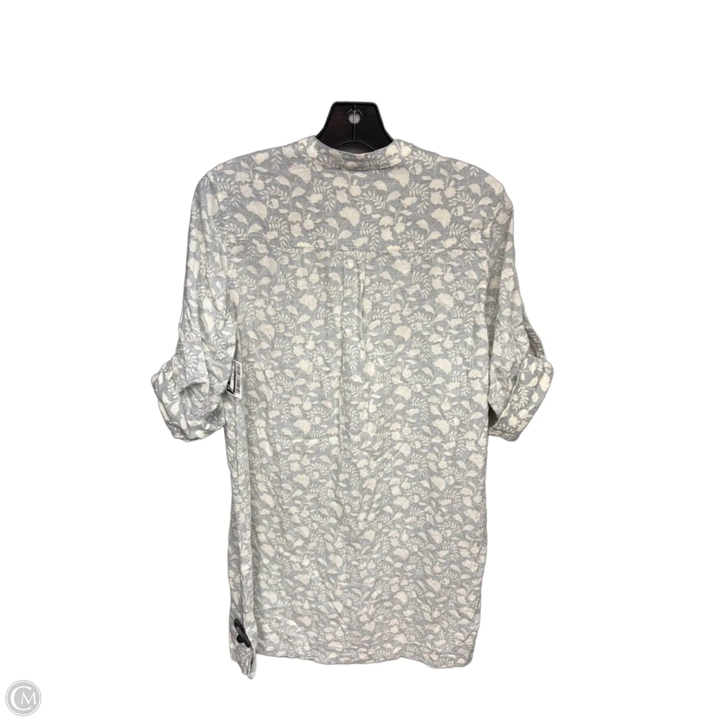 Dress Casual Short By Faherty In Cream & Grey, Size: Xs