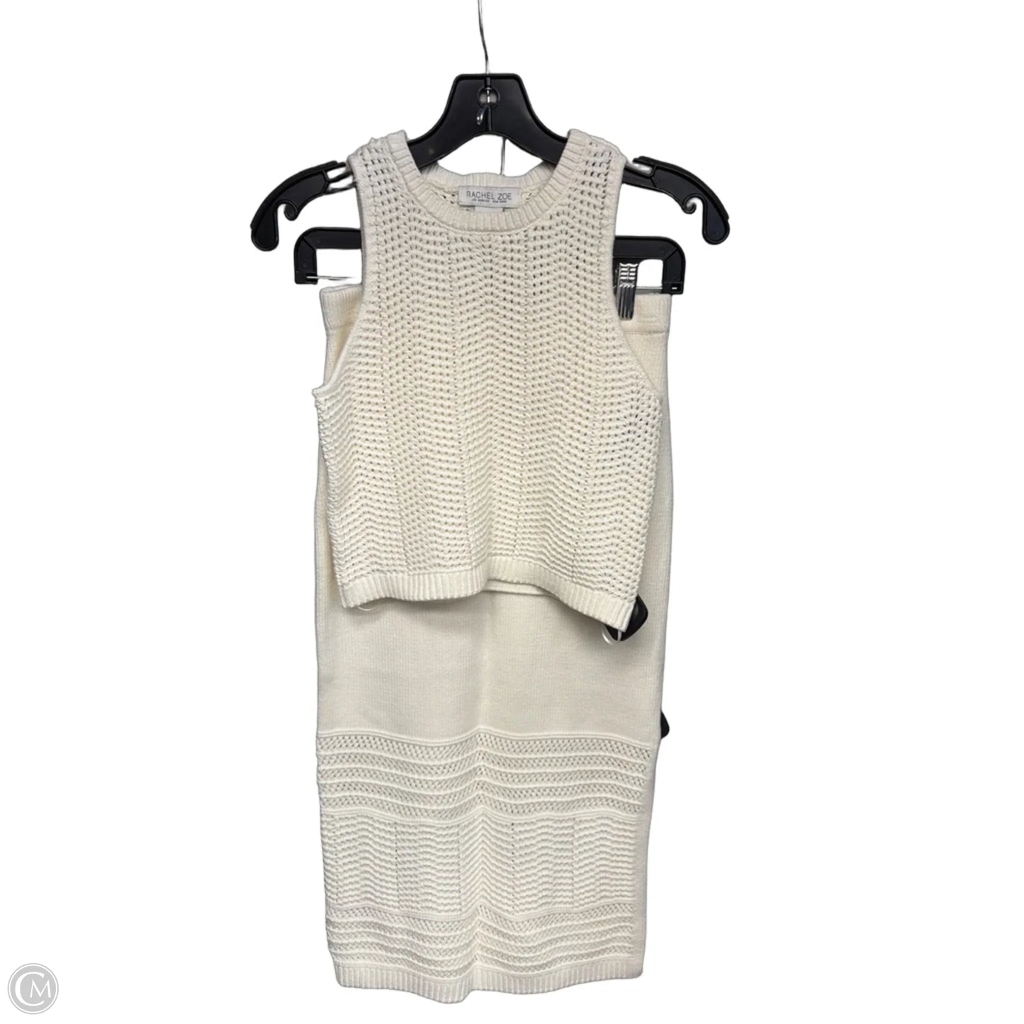 Skirt Set 2pc By Rachel Zoe In Cream, Size: Xs