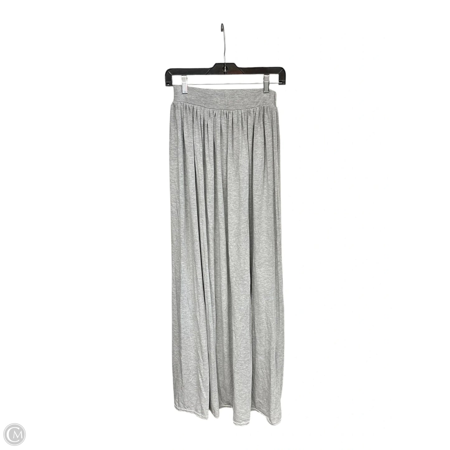 Skirt Midi By Boohoo Boutique In Grey, Size: 4