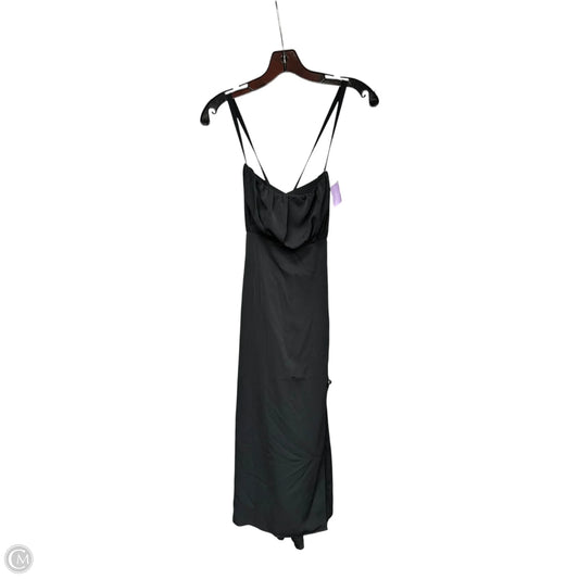 Dress Casual Maxi By Abercrombie And Fitch In Black, Size: L