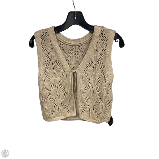 Top Sleeveless By Vero Moda In Brown, Size: S
