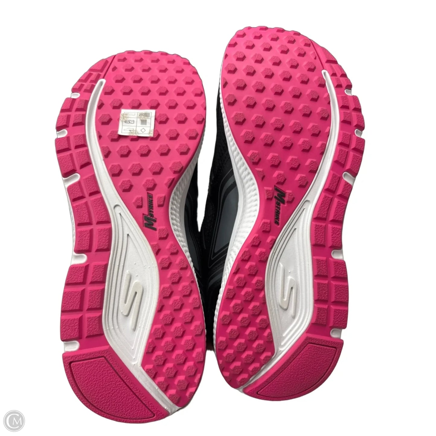Shoes Athletic By Skechers In Black & Pink, Size: 11