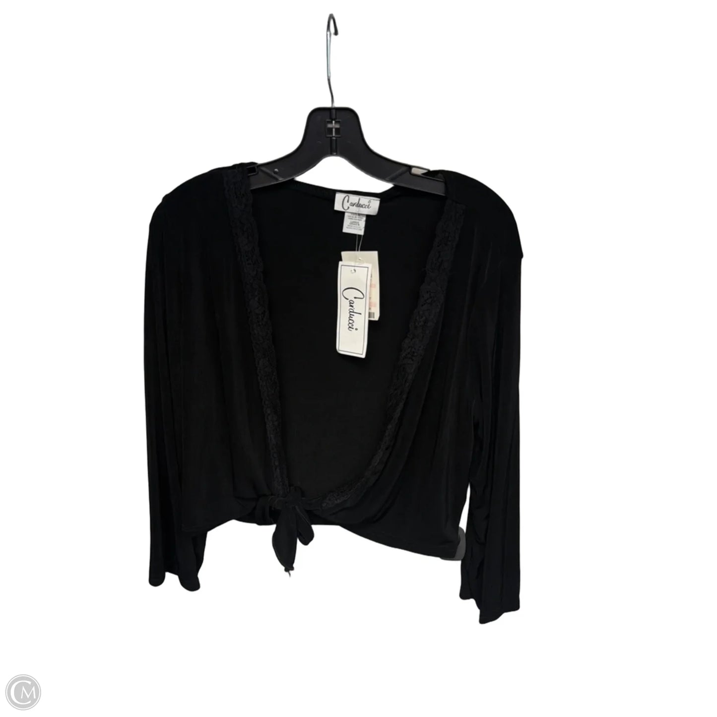 Shawl By Clothes Mentor In Black, Size: L