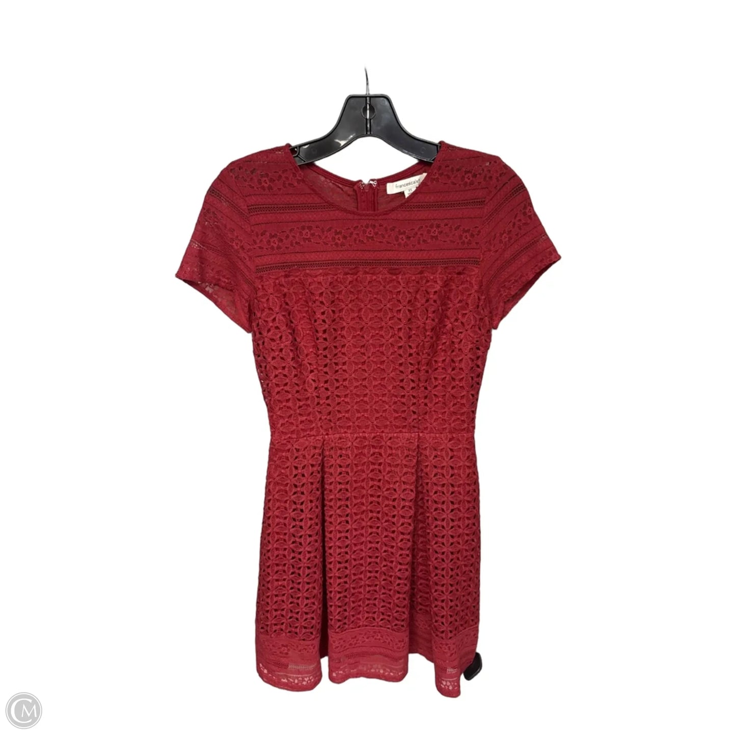 Dress Casual Short By Francesca’s In Red, Size: Xs