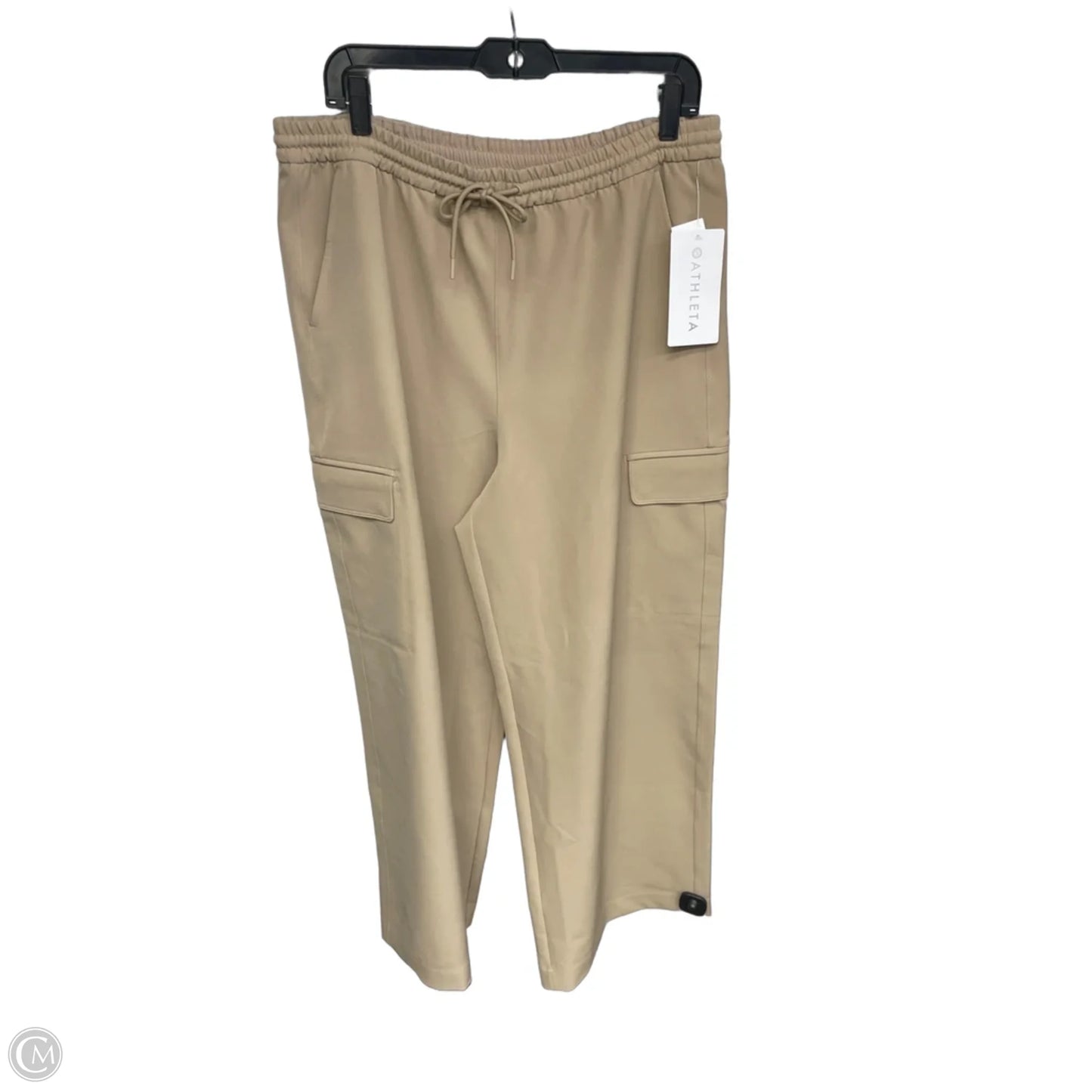 Athletic Pants By Athleta In Tan, Size: Large