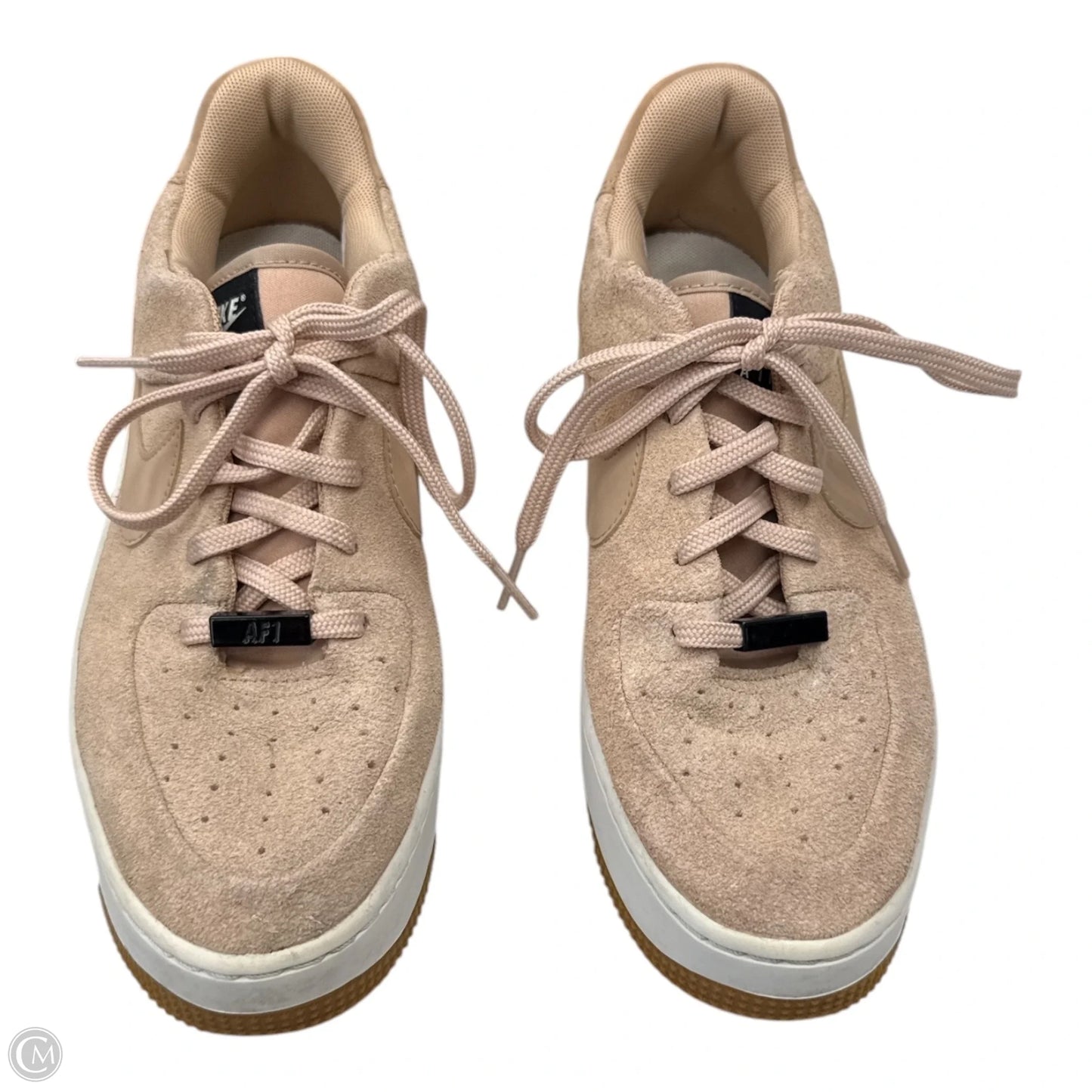 Shoes Sneakers By Nike In Tan, Size: 9