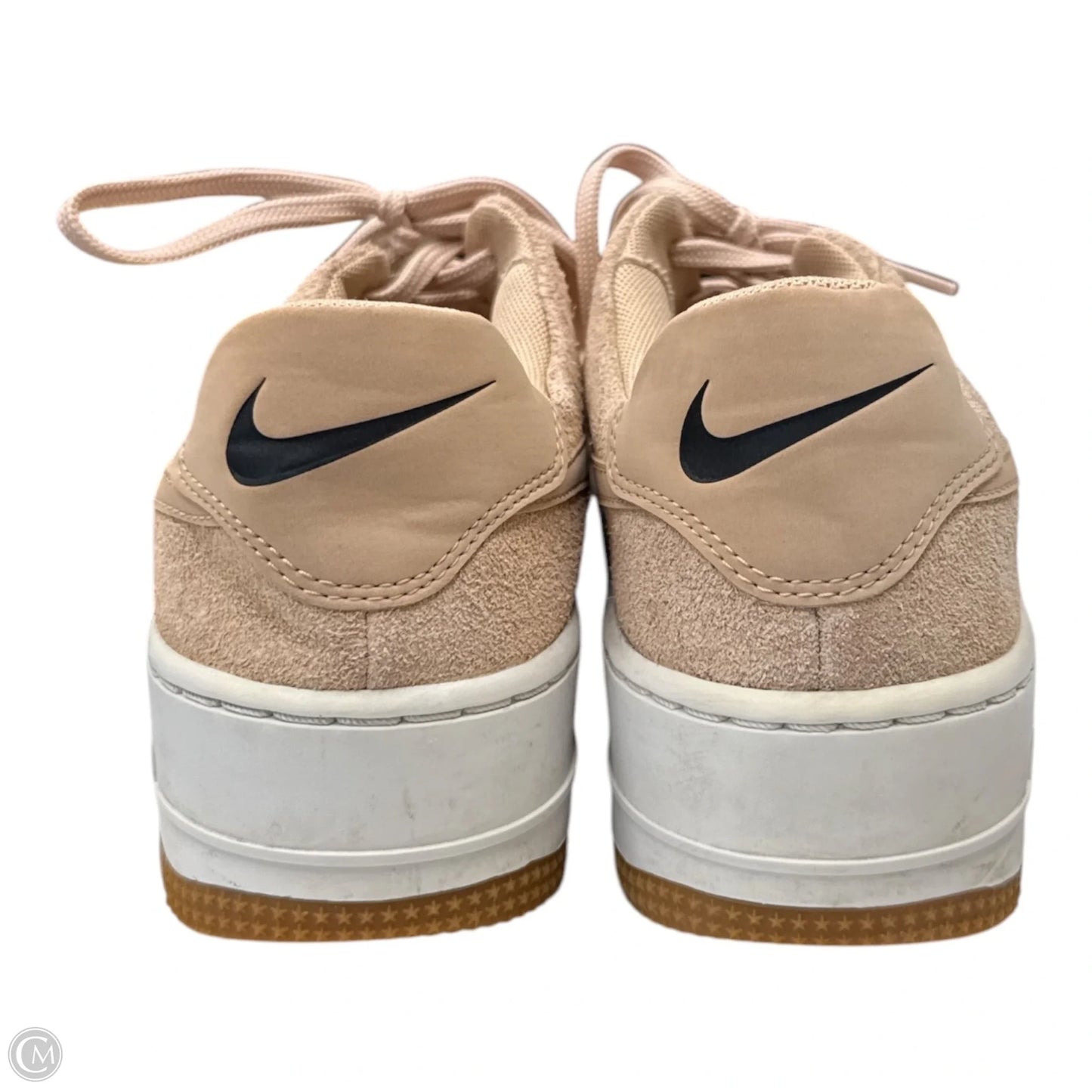 Shoes Sneakers By Nike In Tan, Size: 9