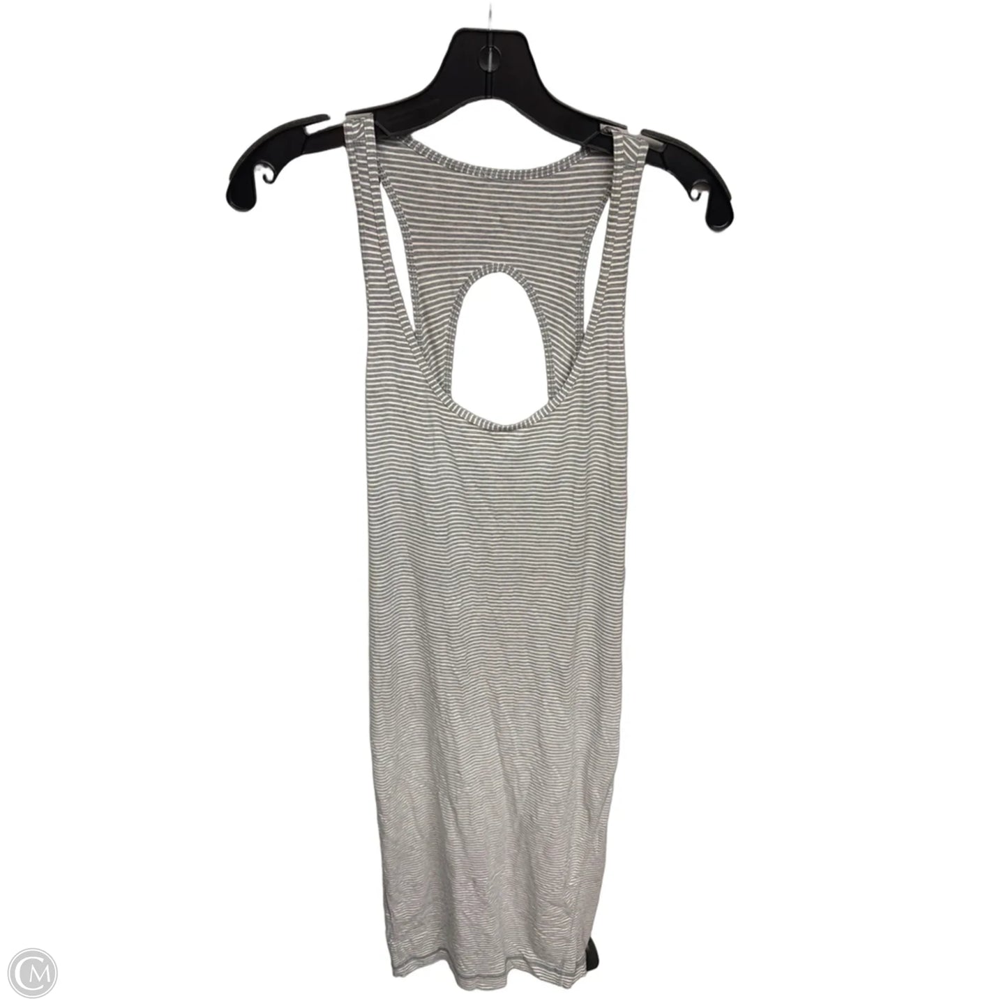 Athletic Dress By Lululemon In Grey & White, Size: S