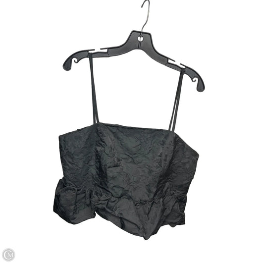 Top Sleeveless By Divided In Black, Size: L