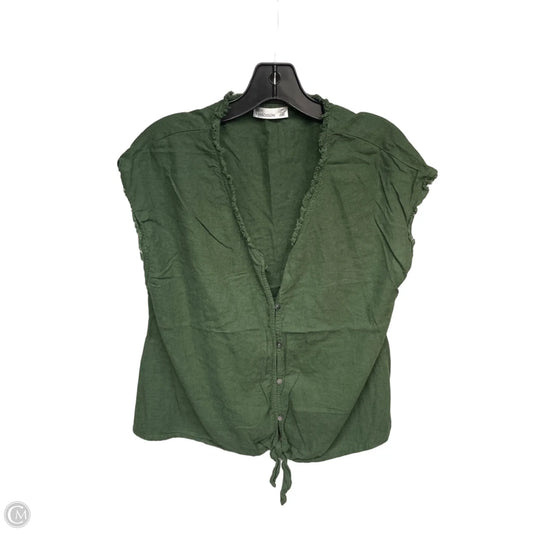 Top Short Sleeve By 89th And Madison In Green, Size: M
