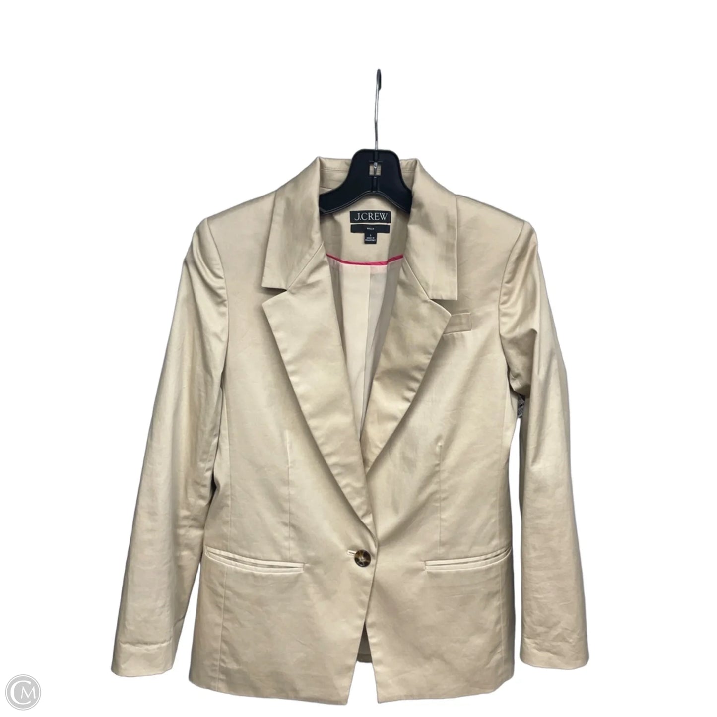 Blazer By J. Crew In Tan, Size: 2