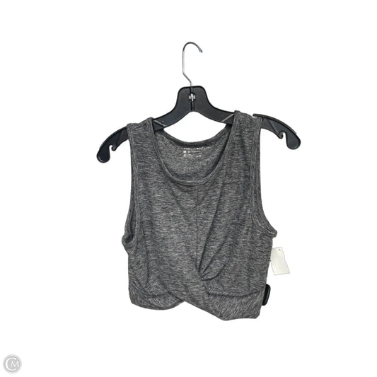 Athletic Tank Top By Yogalicious In Grey, Size: M