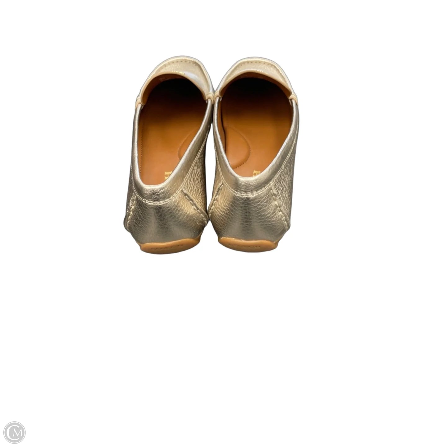 Shoes Designer By Coach In Gold, Size: 7