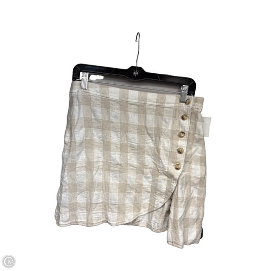 Skirt Mini & Short By Madewell In Cream, Size: 10