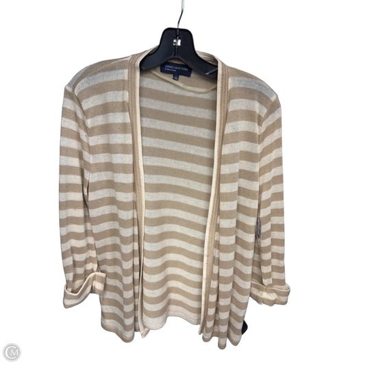Cardigan By Jones New York In Tan, Size: L