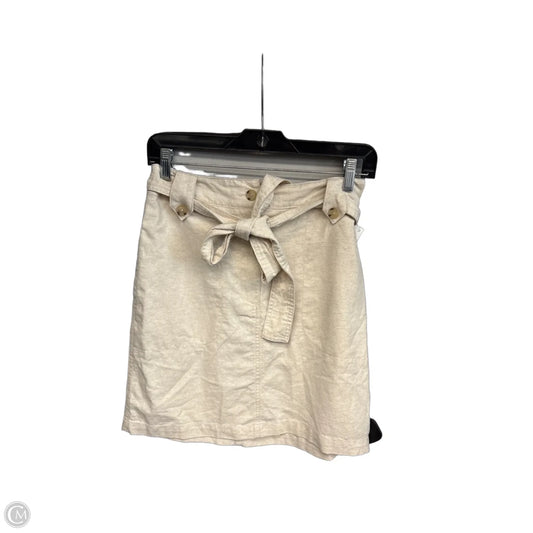 Skirt Mini & Short By Universal Thread In Beige, Size: Xs