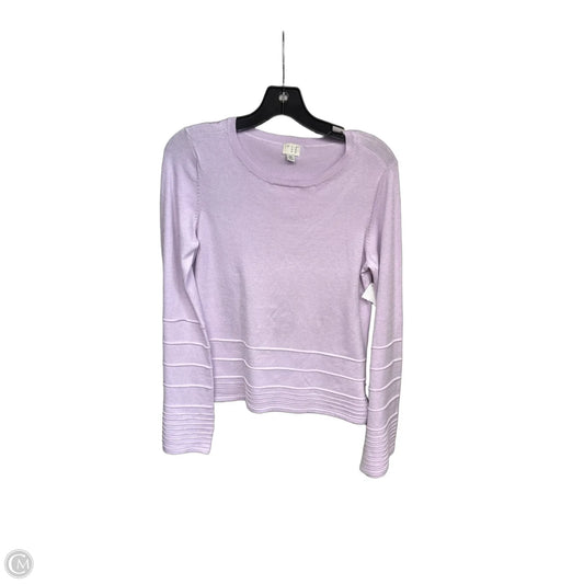 Top Long Sleeve By A New Day In Purple, Size: Xs