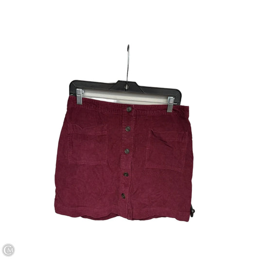 Skirt Mini & Short By Gap In Purple, Size: M