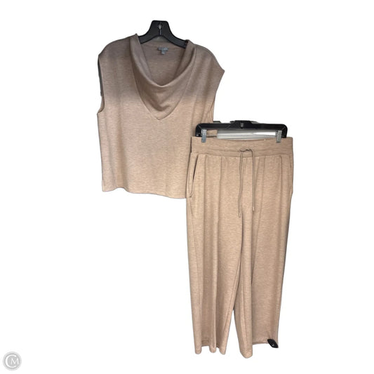 Pants Set 2pc By Talbots In Tan, Size: M