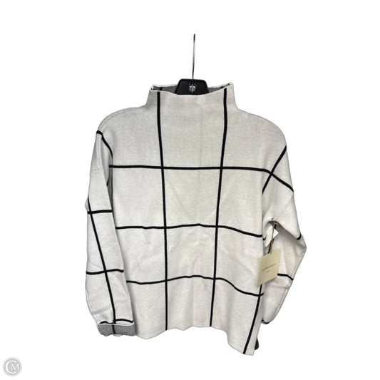 Sweater By Cynthia Rowley In Black & White, Size: M