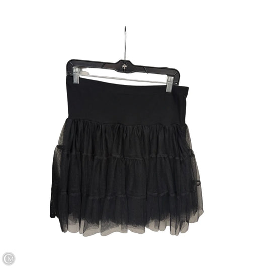 Skirt Mini & Short By Betsey Johnson In Black, Size: L