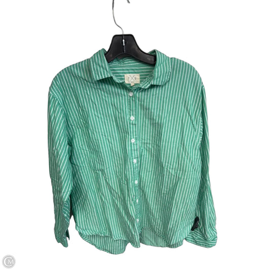 Top Long Sleeve By Thread And Supply In Green, Size: S
