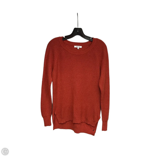 Sweater By Madewell In Orange, Size: S