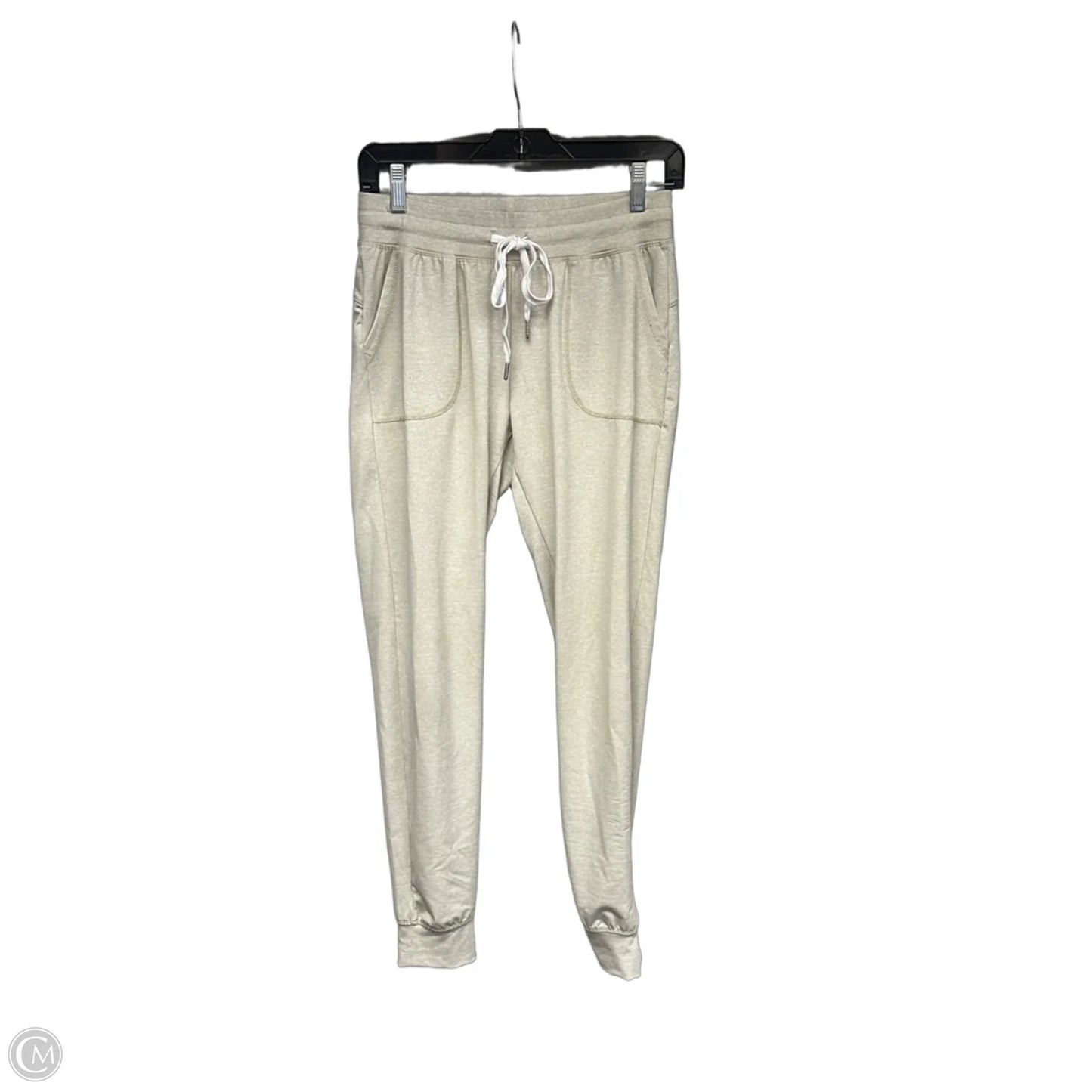 Athletic Pants By Zyia In Cream, Size: Xs