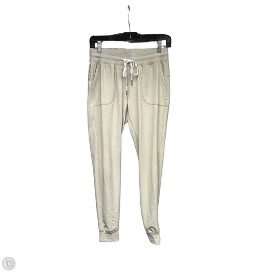 Athletic Pants By Zyia In Cream, Size: Xs