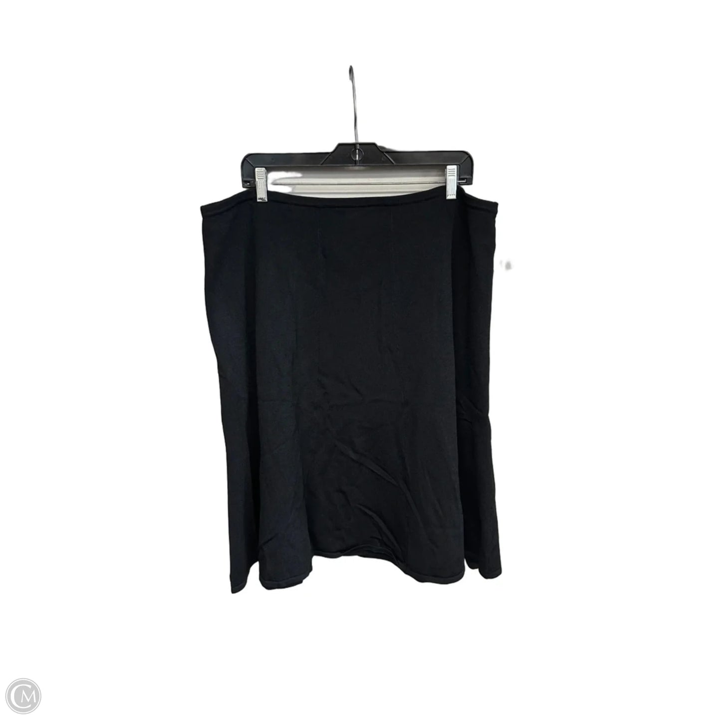 Skirt Mini & Short By Clothes Mentor In Black, Size: 3x